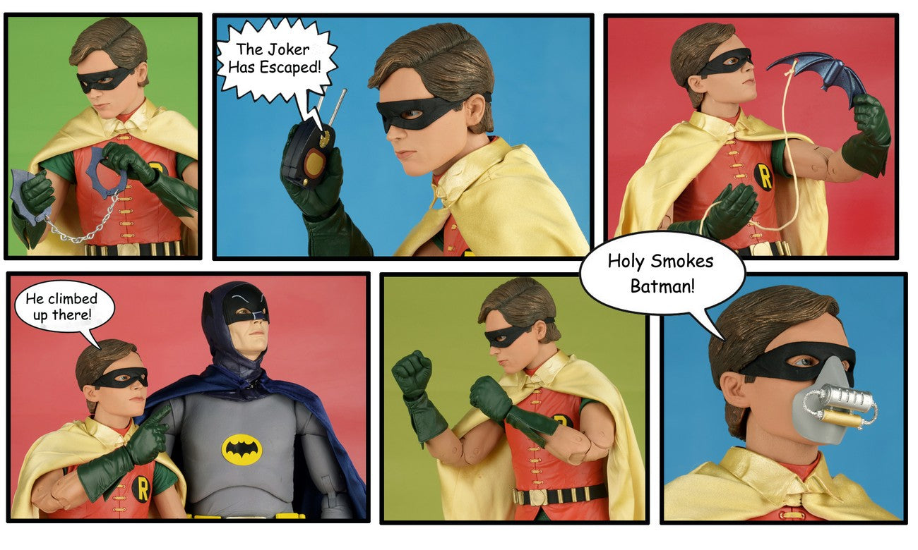 Batman 1966 TV Series -Robin (Burt Ward) 1/4 Actionfigur 43cm NECA 2014