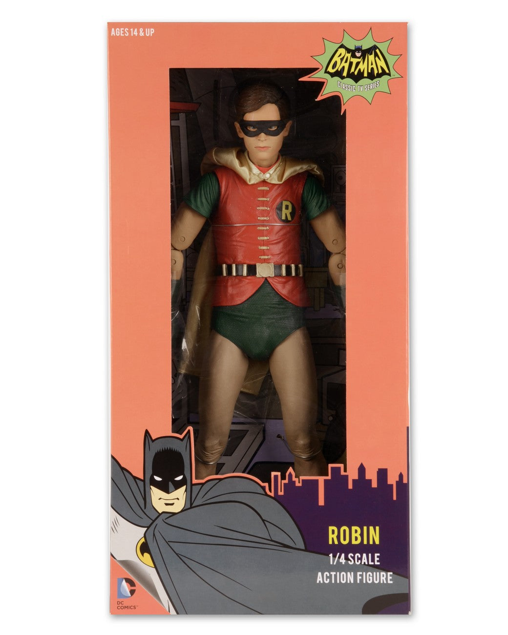 Batman 1966 TV Series -Robin (Burt Ward) 1/4 Actionfigur 43cm NECA 2014