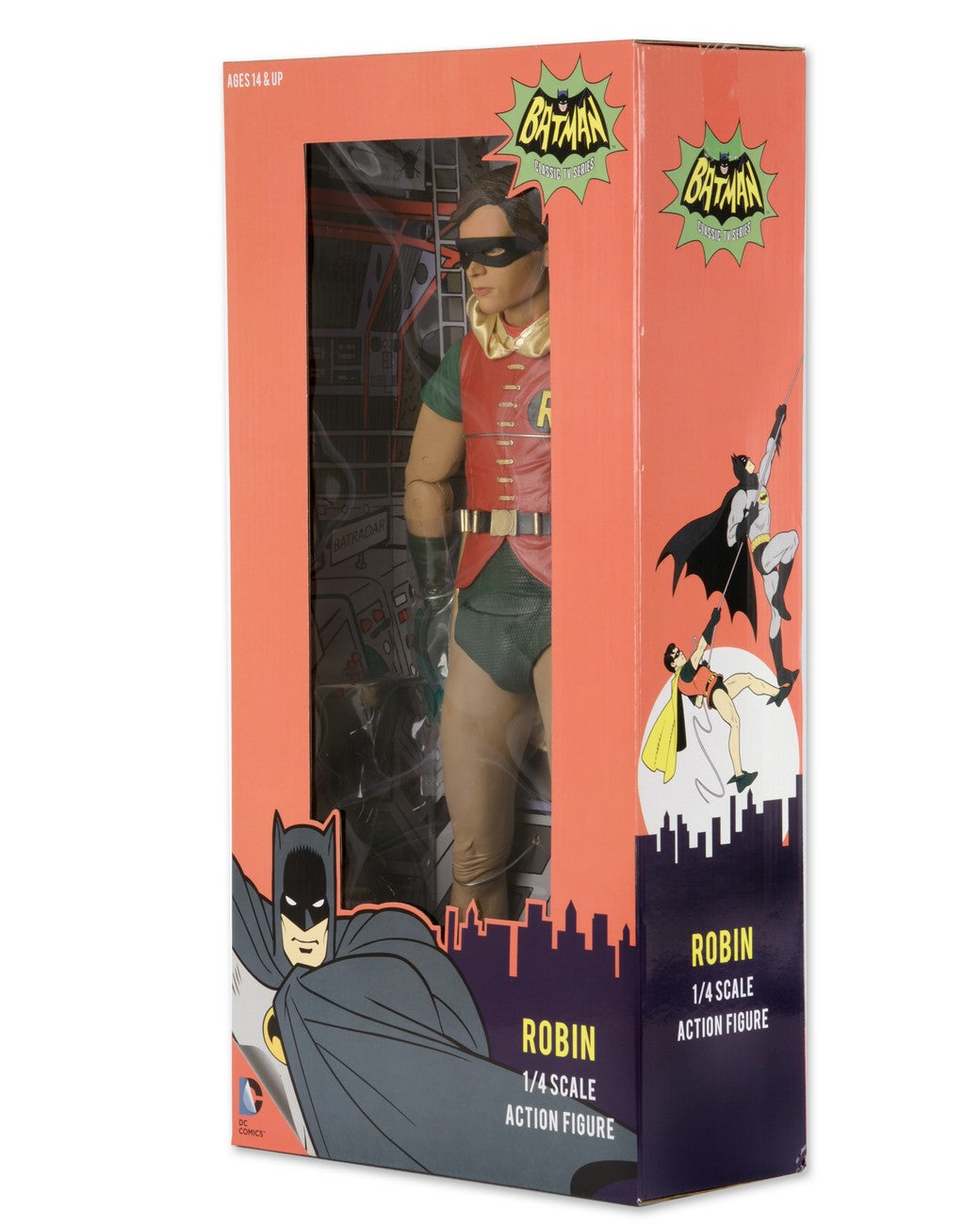 Batman 1966 TV Series -Robin (Burt Ward) 1/4 Actionfigur 43cm NECA 2014
