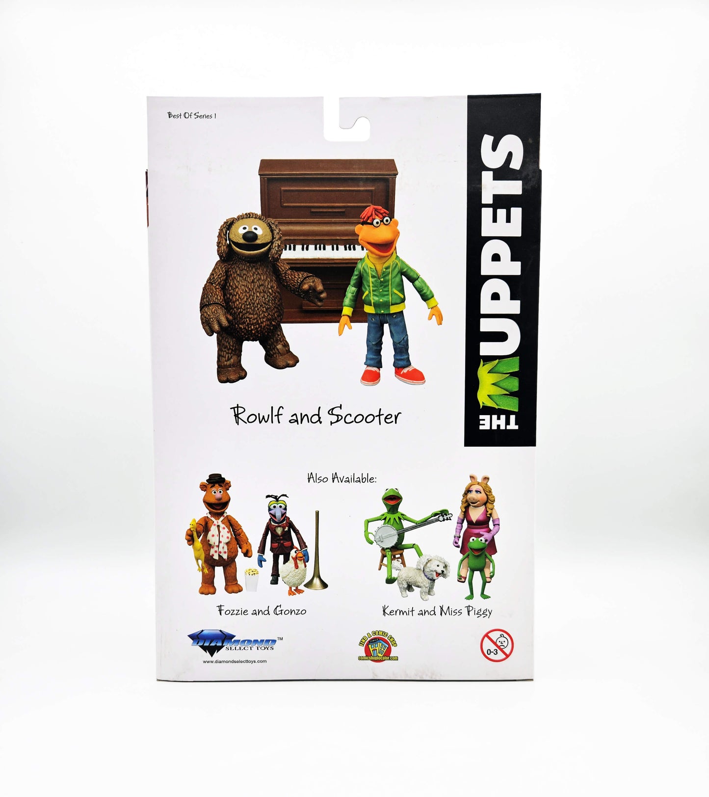 Muppets Best Of - Scooter & Rowlf (Serie 1) Actionfiguren 13cm Diamond Select Toys