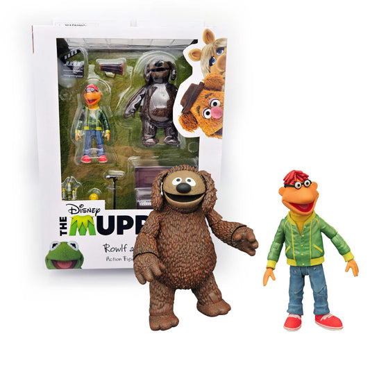 Muppets Best Of - Scooter & Rowlf (Serie 1) Actionfiguren 13cm Diamond Select Toys