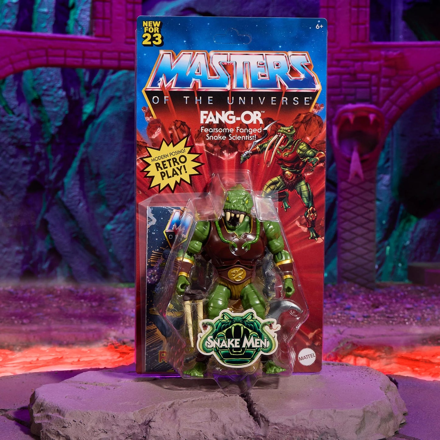 Masters Of The Universe Origins - Fang-Or Actionfigur 14cm Mattel Creations Exclusive 2023