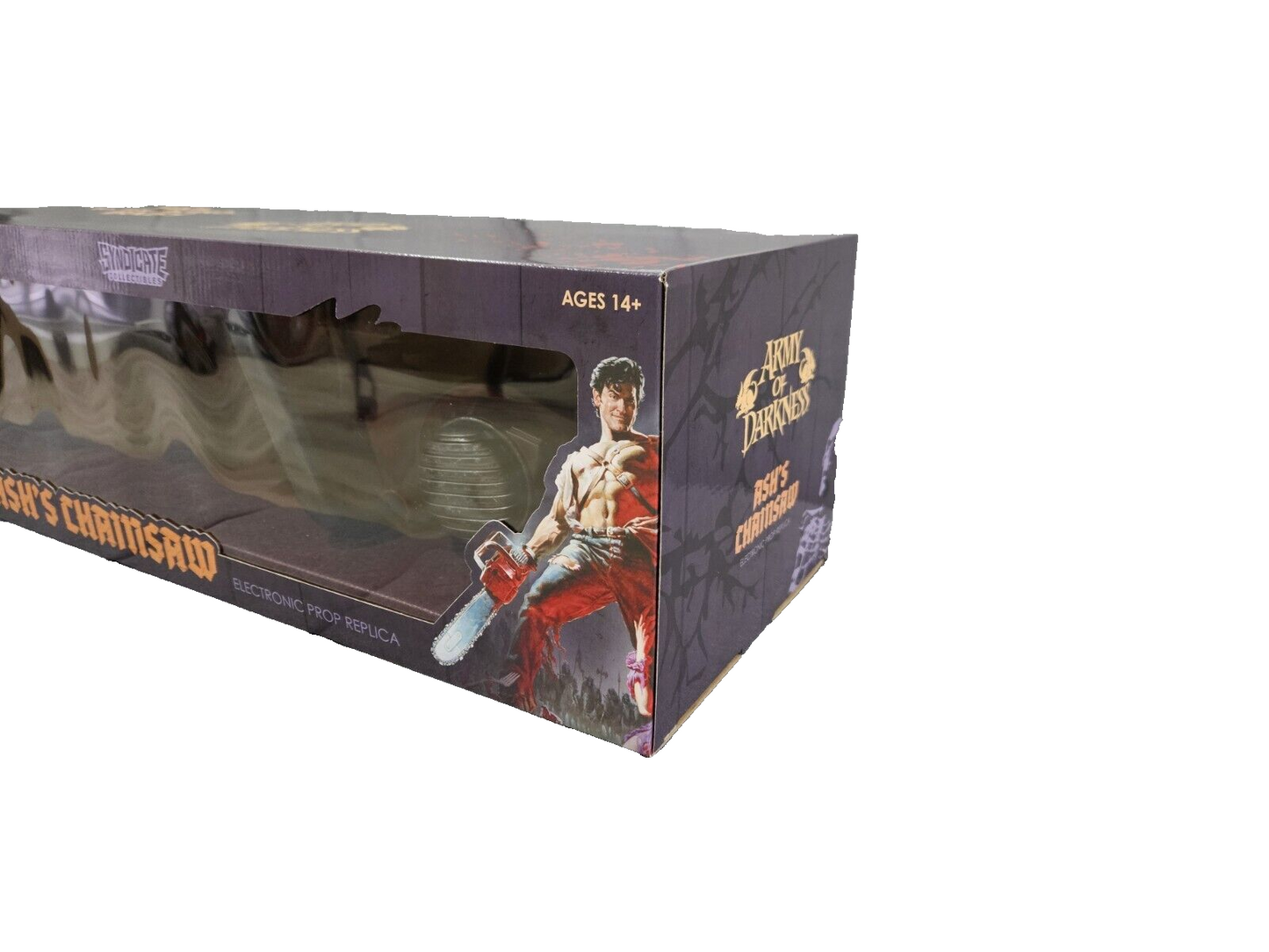 Pre-Order: Evil Dead Army of Darkness - Ash's Kettensäge 71cm Prop Replik 1/1 Syndicate Collectibles 2024