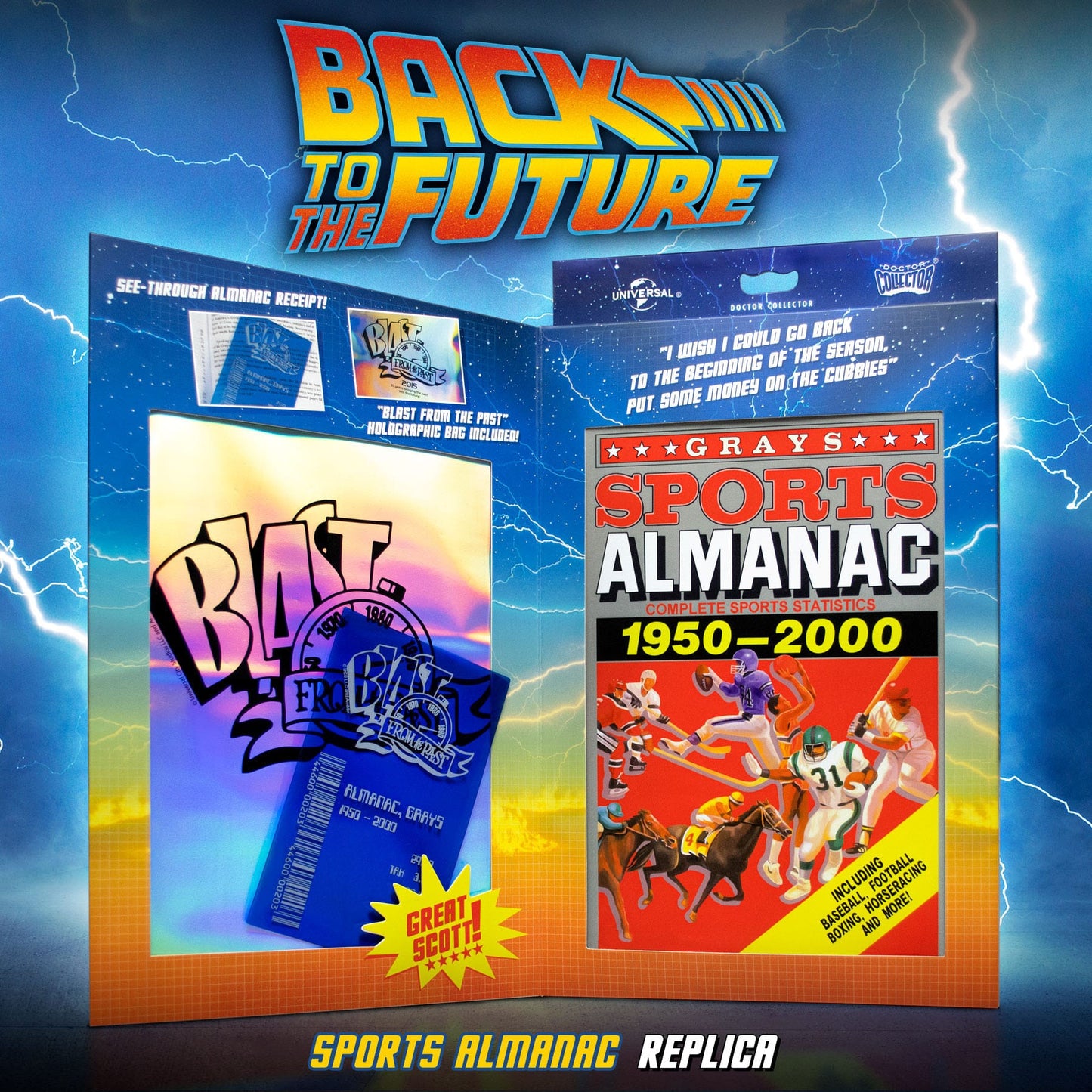 Zurück in die Zukunft - Sports Almanac Prop Replik 1/1 Doctor Collector