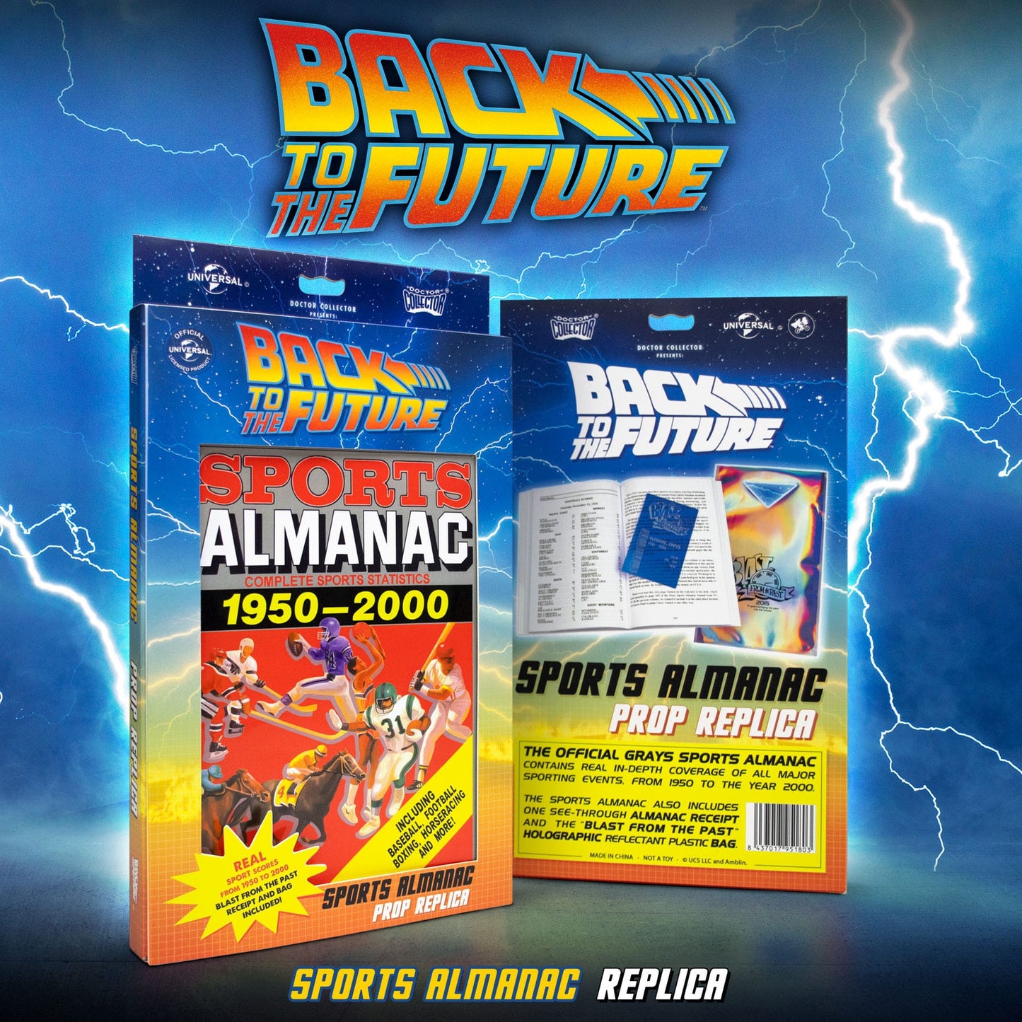 Zurück in die Zukunft - Sports Almanac Prop Replik 1/1 Doctor Collector