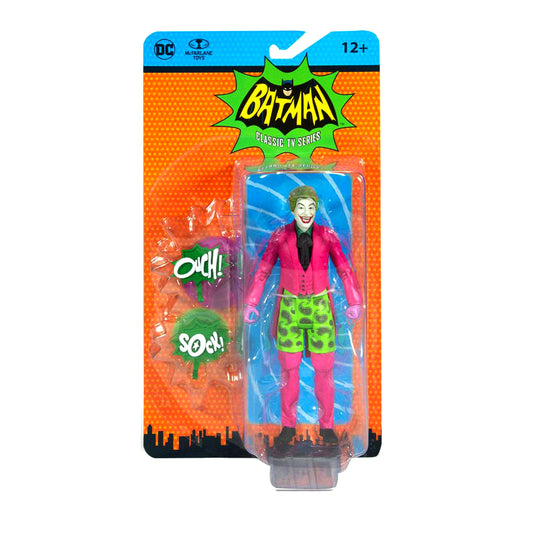 DC Retro Batman 66 - The Joker in Swim Shorts Actionfigur 15cm McFarlane Toys 2021