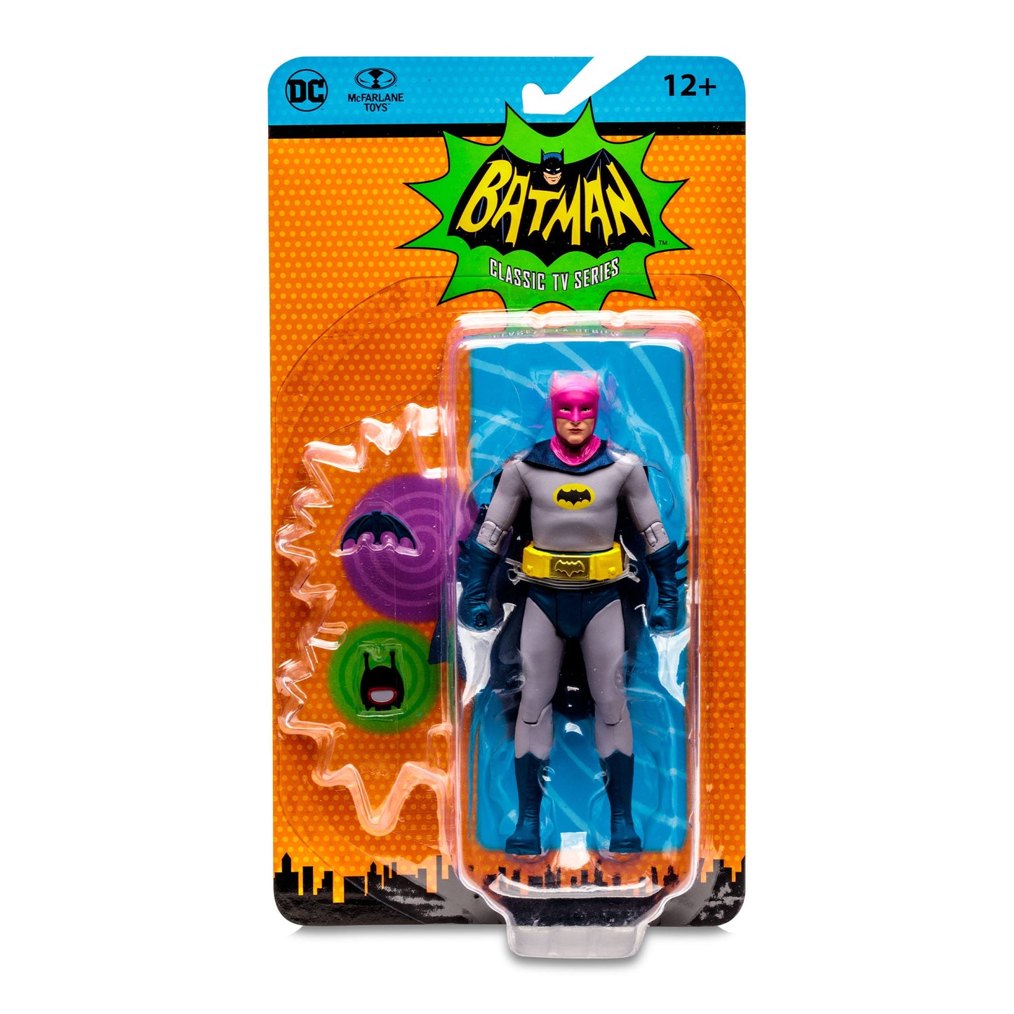 DC Retro Batman 66 - Radioactive Batman Actionfigur 15cm McFarlane Toys 2023 Exclusive