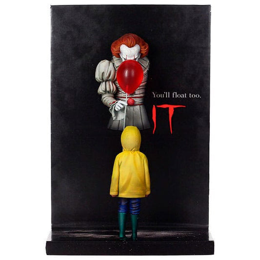 Pre-Order: Stephen Kings Es - Poster Pennywise & Georgie PVC Figur  20cm SD Toys 2024