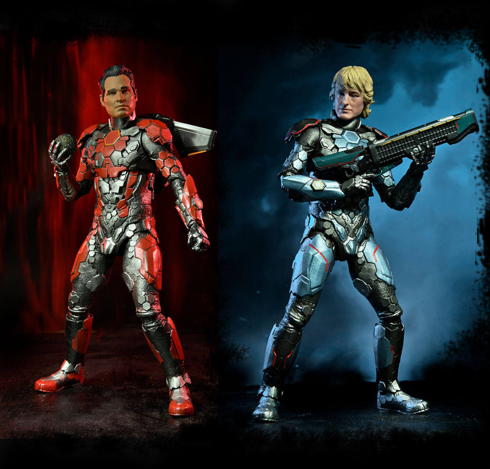 Secret Headquarters - The Guard & Argon (2er Set) Actionfiguren 18cm NECA 2022