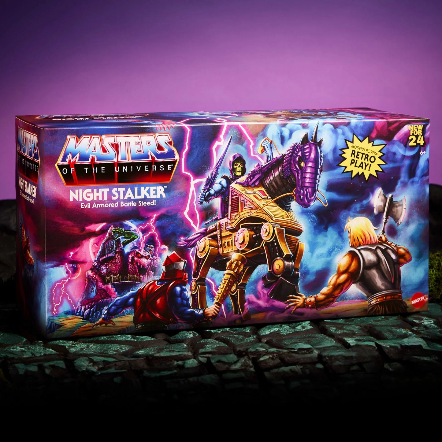Masters Of The Universe Origins - Night Stalker Fahrzeug 18cm Mattel Creations Exclusive 2024