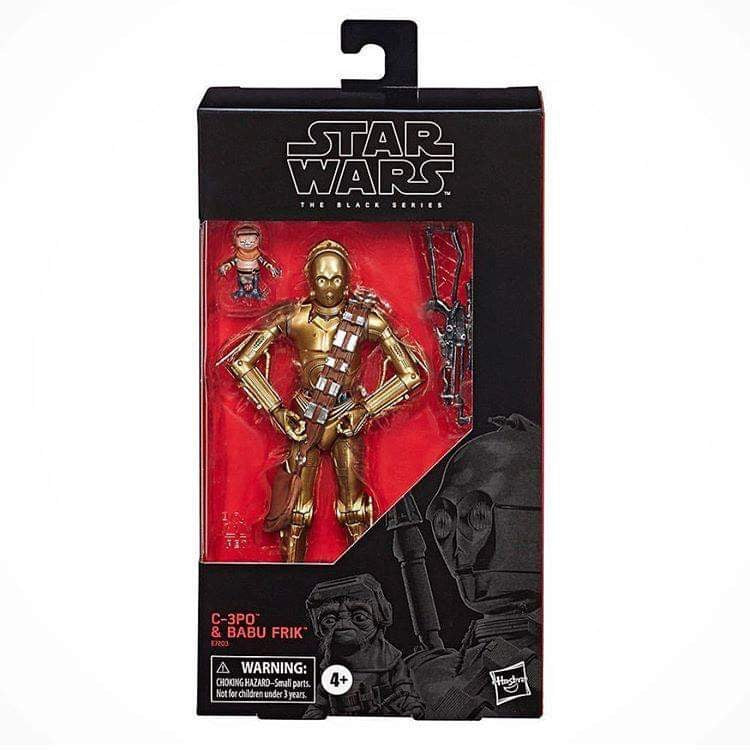Star Wars Black Series - C-3PO & Babu Frik 15cm Actionfigur Target Exclusive 2019