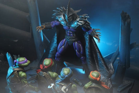 Teenage Mutant Ninja Turtles II (1990 Movie) - Super Shredder Deluxe Actionfigur 18cm NECA 2021