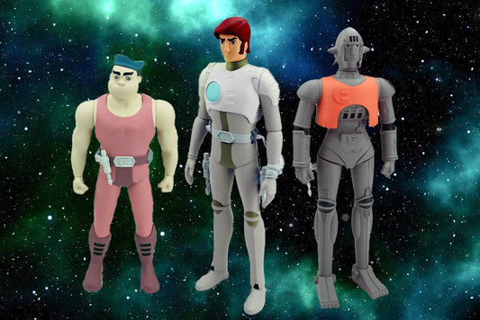 Captain Future - Captain Future Vinyl Figuren (3er Set) 23cm HL Pro