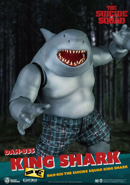The Suicide Squad: Dynamic 8ction Heroes - King Shark 21cm Actionfigur 1/9 Beast Kingdom Toys