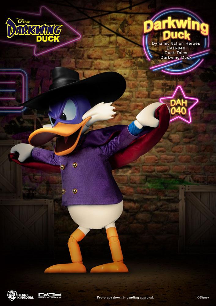 Pre Order: Dynamic 8ction Heroes - Darkwing Duck Actionfigur 16cm Beast Kingdom Toys 2024