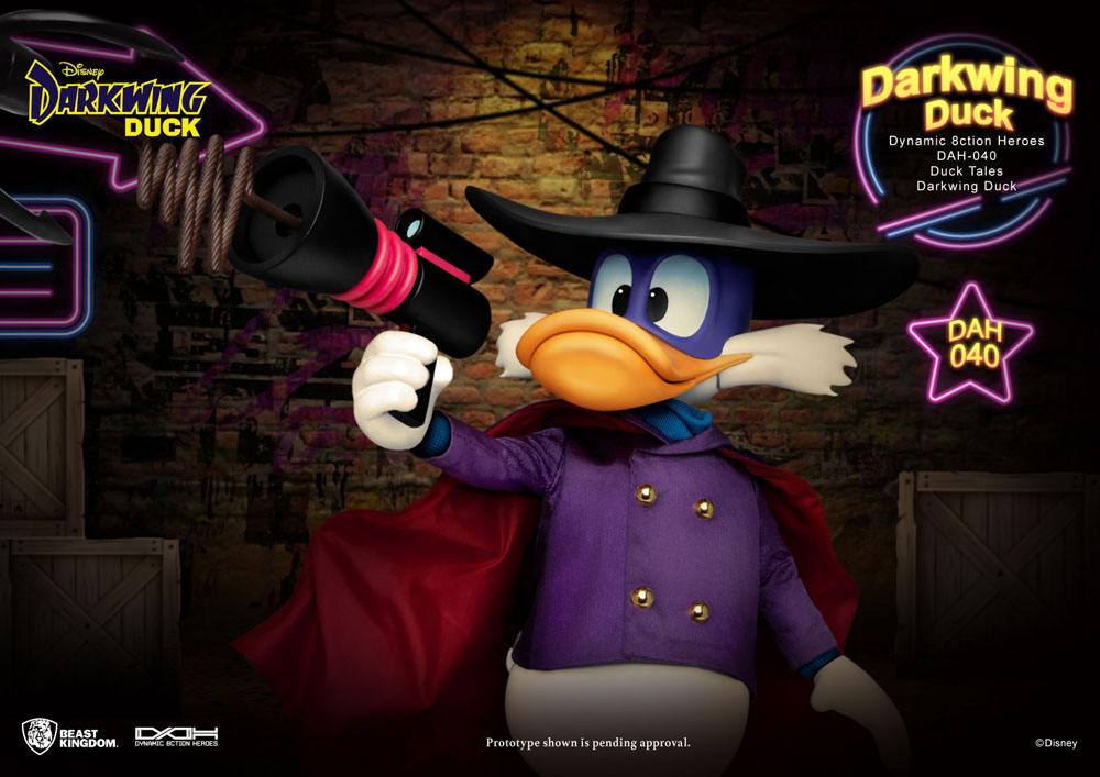 Pre Order: Dynamic 8ction Heroes - Darkwing Duck Actionfigur 16cm Beast Kingdom Toys 2024