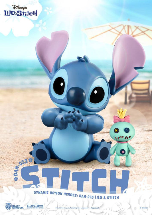 Dynamic 8ction Heroes Lilo & Stitch - Stitch Actionfigur 18cm Beast Kingdom Toys 2024