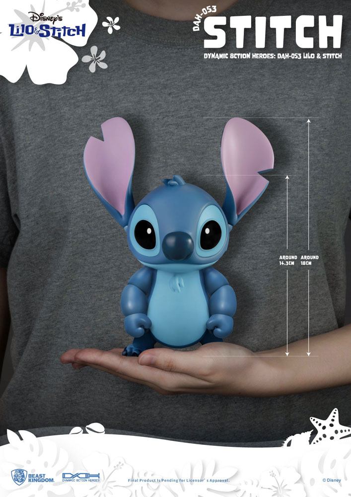 Dynamic 8ction Heroes Lilo & Stitch - Stitch Actionfigur 18cm Beast Kingdom Toys 2024
