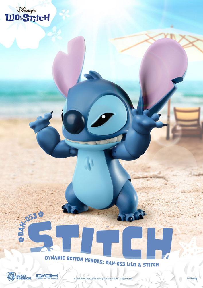 Dynamic 8ction Heroes Lilo & Stitch - Stitch Actionfigur 18cm Beast Kingdom Toys 2024