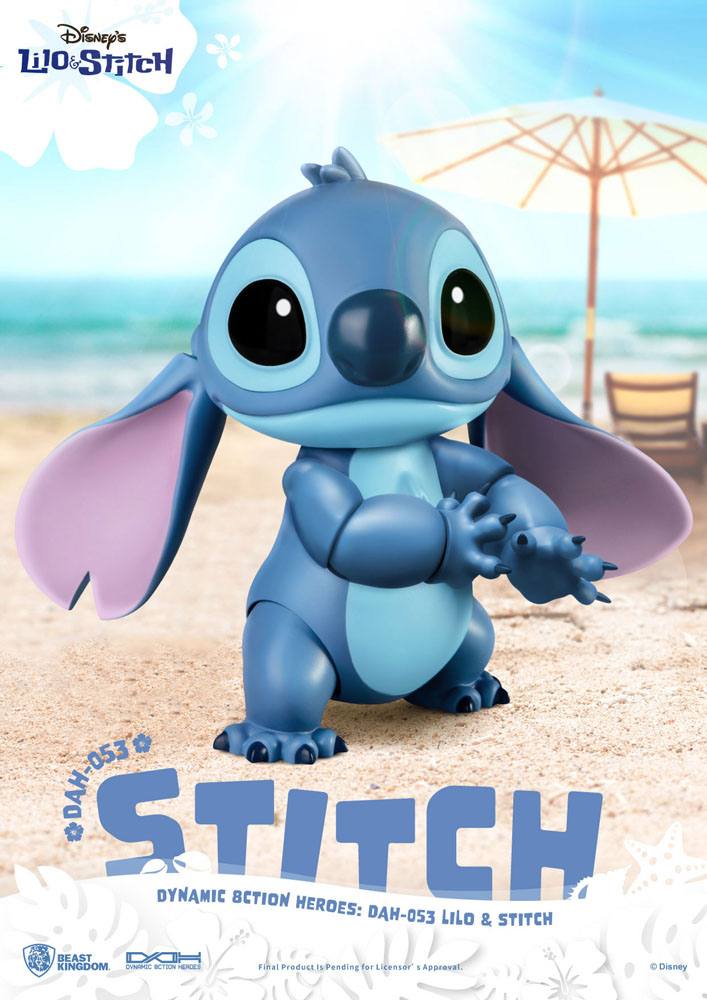 Dynamic 8ction Heroes Lilo & Stitch - Stitch Actionfigur 18cm Beast Kingdom Toys 2024