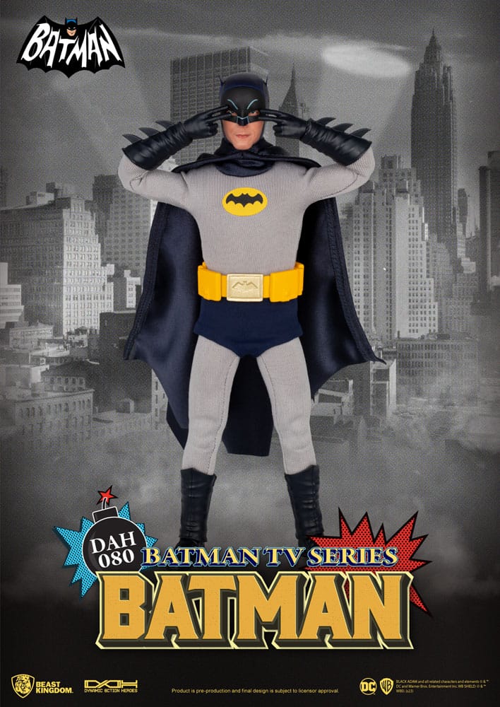 DC Comics Batman TV Series: Dynamic 8ction Heroes - Batman 1/9 Actionfigur 24cm
