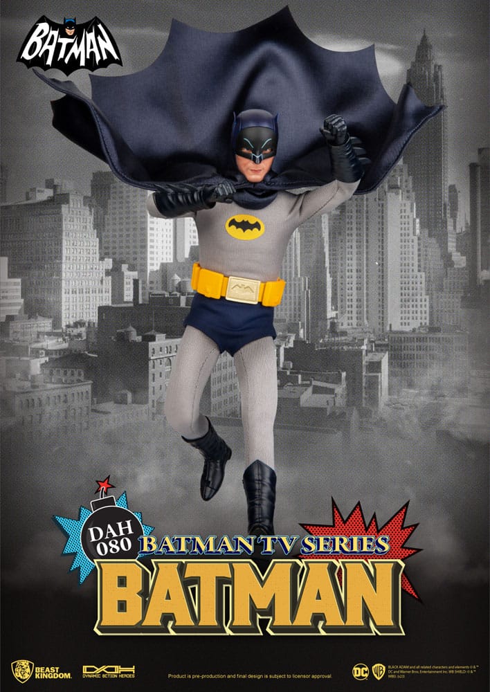 DC Comics Batman TV Series: Dynamic 8ction Heroes - Batman 1/9 Actionfigur 24cm