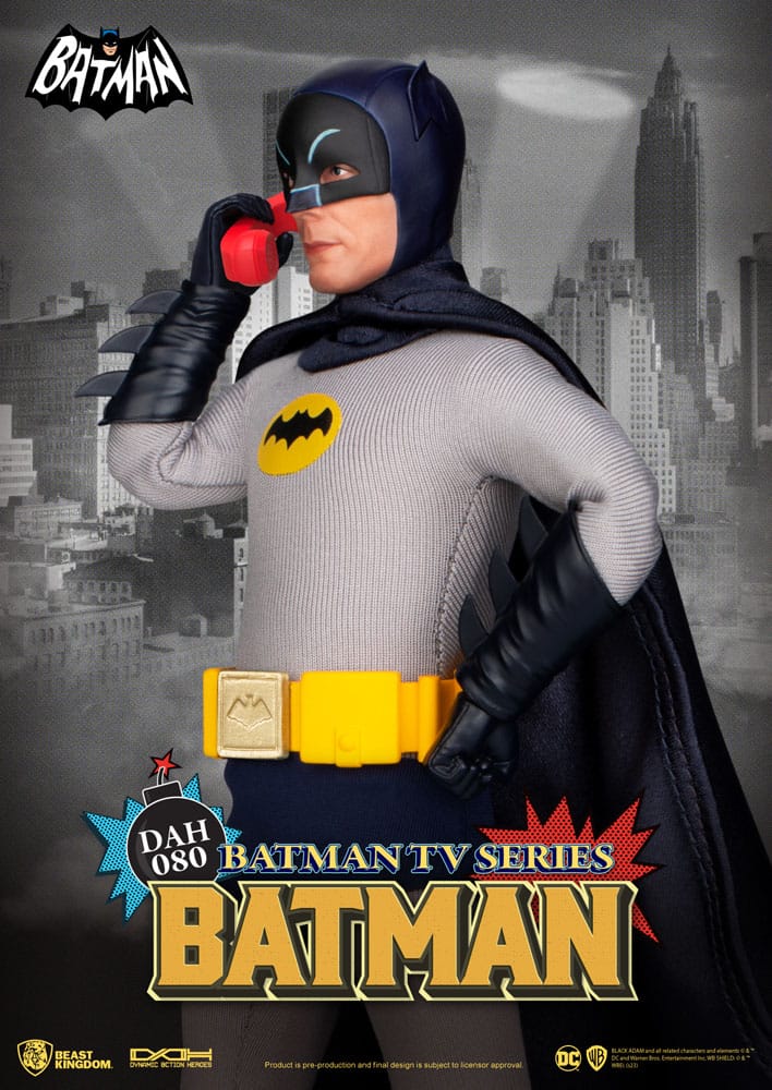 DC Comics Batman TV Series: Dynamic 8ction Heroes - Batman 1/9 Actionfigur 24cm