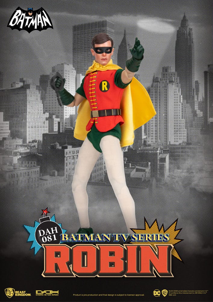 DC Comics Batman TV Series: Dynamic 8ction Heroes - Robin 1/9 Actionfigur 24cm