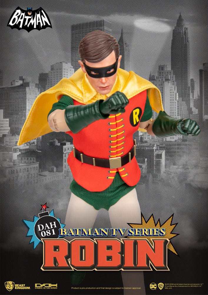 DC Comics Batman TV Series: Dynamic 8ction Heroes - Robin 1/9 Actionfigur 24cm