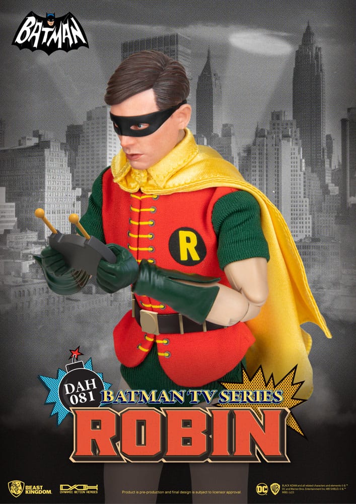 DC Comics Batman TV Series: Dynamic 8ction Heroes - Robin 1/9 Actionfigur 24cm