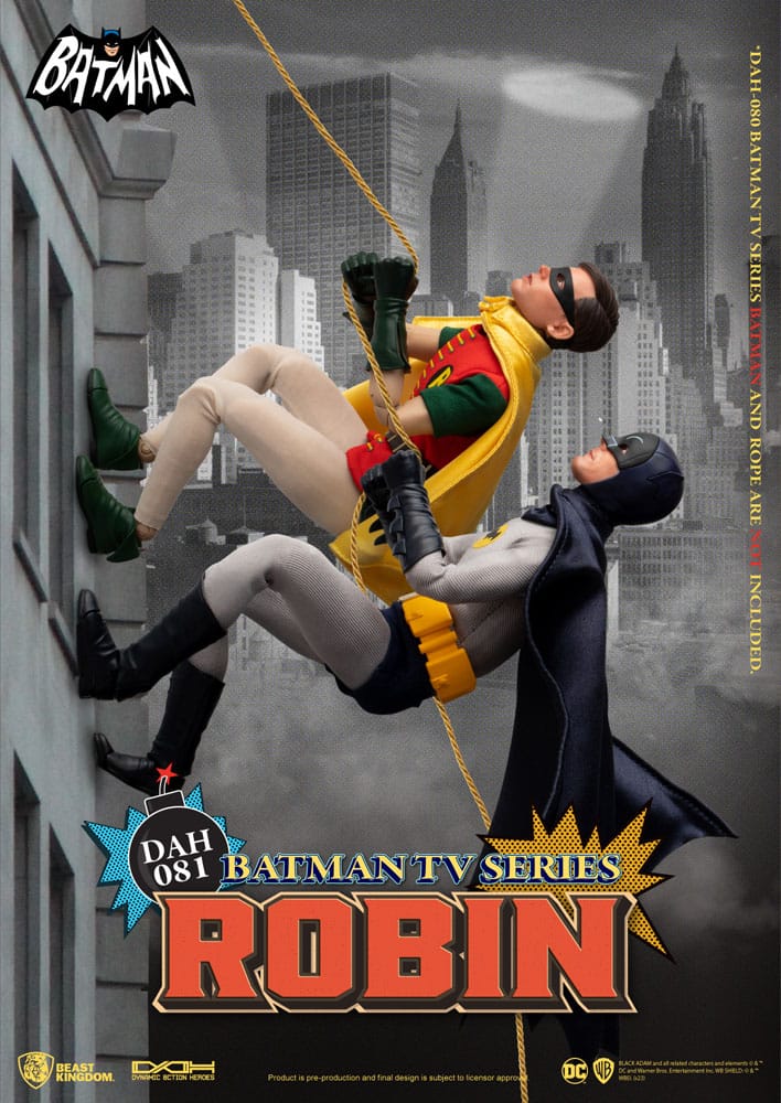 DC Comics Batman TV Series: Dynamic 8ction Heroes - Robin 1/9 Actionfigur 24cm