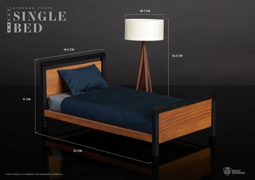 Diorama Props Series - Single Bed Set (Zubehör Set) Beast Kingdom Toys