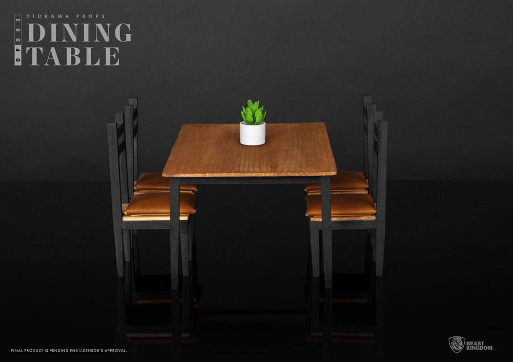 Diorama Props Series - Dining Table Set (Zubehör Set) Beast Kingdom Toys
