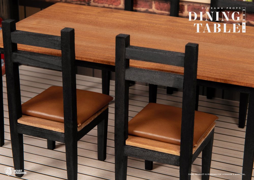 Diorama Props Series - Dining Table Set (Zubehör Set) Beast Kingdom Toys