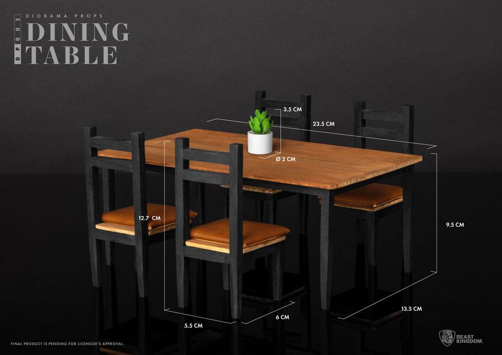 Diorama Props Series - Dining Table Set (Zubehör Set) Beast Kingdom Toys