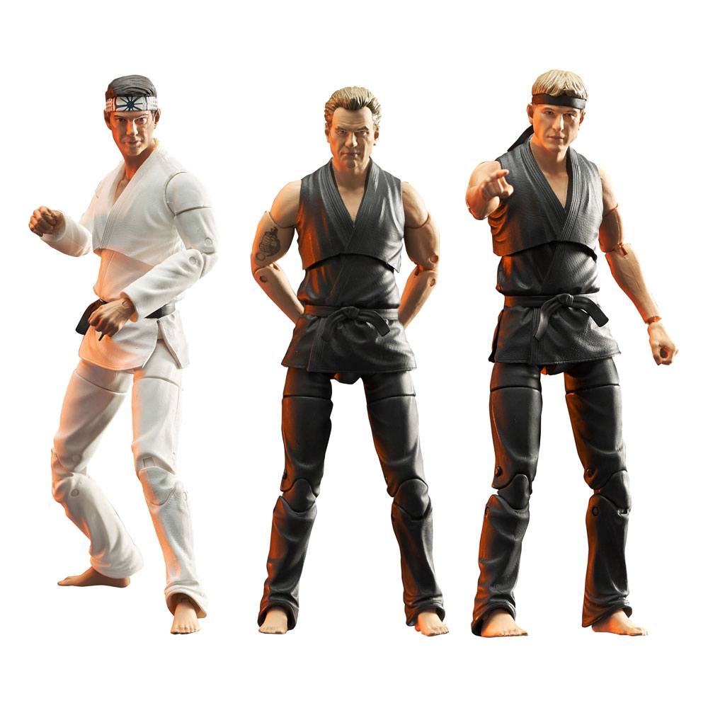 Cobra Kai Select : Cobra Kai 3er Set (Serie 1) Deluxe Actionfiguren 18cm Diamond Select Toys