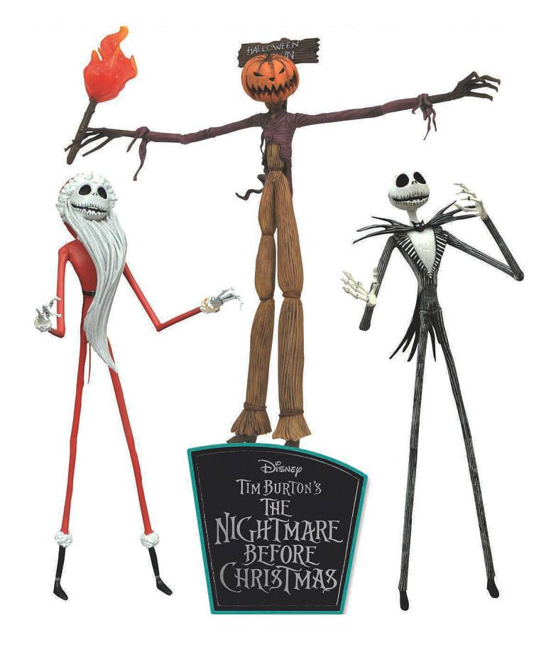 Nightmare before Christmas - The Jobs of Jack Skellington 3er-Set Actionfiguren 18cm Diamond Select