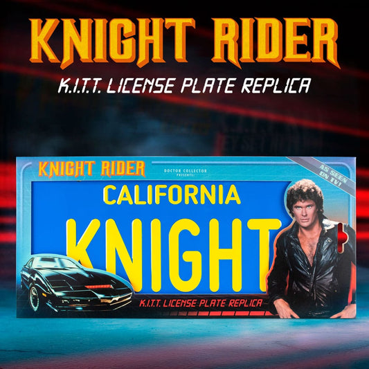 Knight Rider TV Serie - Knight Rider Nummernschild Replik 1/1 Doctor Collector