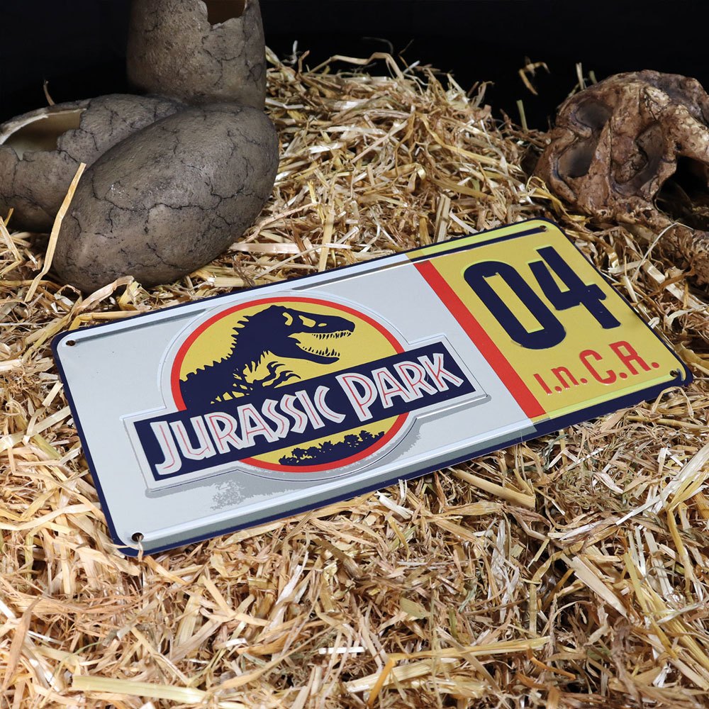 Jurassic Park - Dennis Nedry Nummernschild Replik 1/1 FaNaTtiK