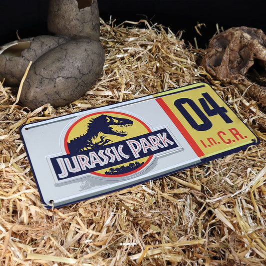 Jurassic Park - Dennis Nedry Nummernschild Replik 1/1 FaNaTtiK