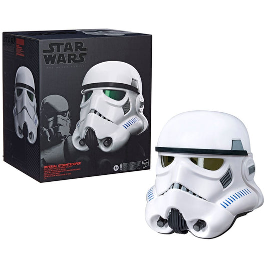 Star Wars Black Series: Rogue One - Imperial Stormtrooper Elektronischer Helm Replik 1:1 Hasbro
