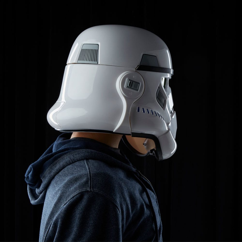 Star Wars Black Series: Rogue One - Imperial Stormtrooper Elektronischer Helm Replik 1:1 Hasbro