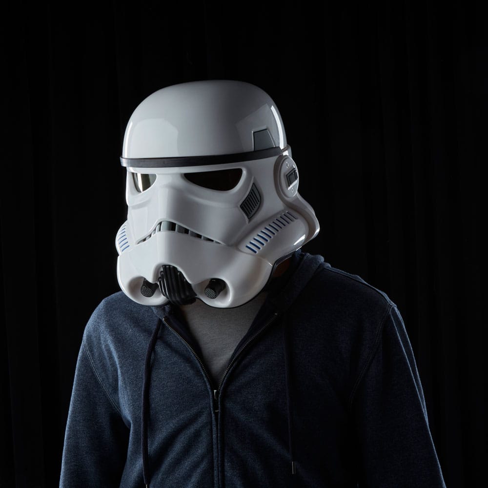 Star Wars Black Series: Rogue One - Imperial Stormtrooper Elektronischer Helm Replik 1:1 Hasbro