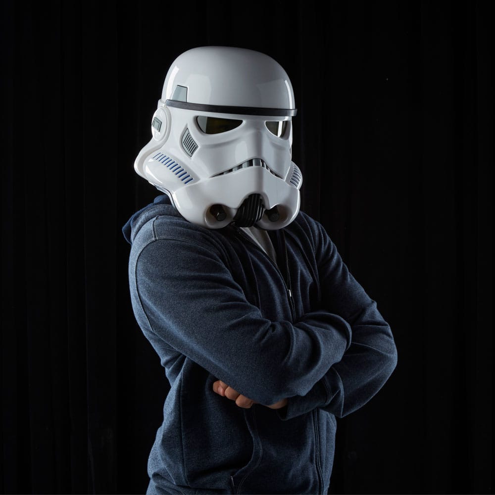 Star Wars Black Series: Rogue One - Imperial Stormtrooper Elektronischer Helm Replik 1:1 Hasbro