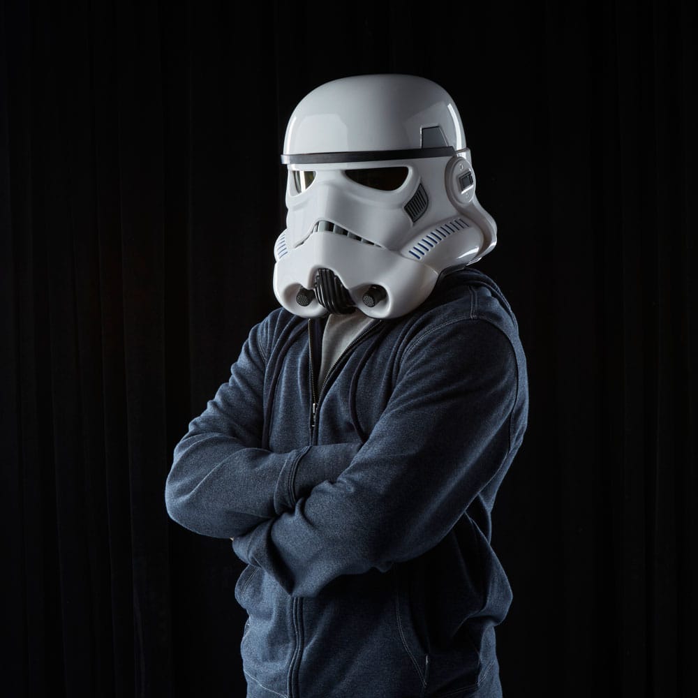 Star Wars Black Series: Rogue One - Imperial Stormtrooper Elektronischer Helm Replik 1:1 Hasbro