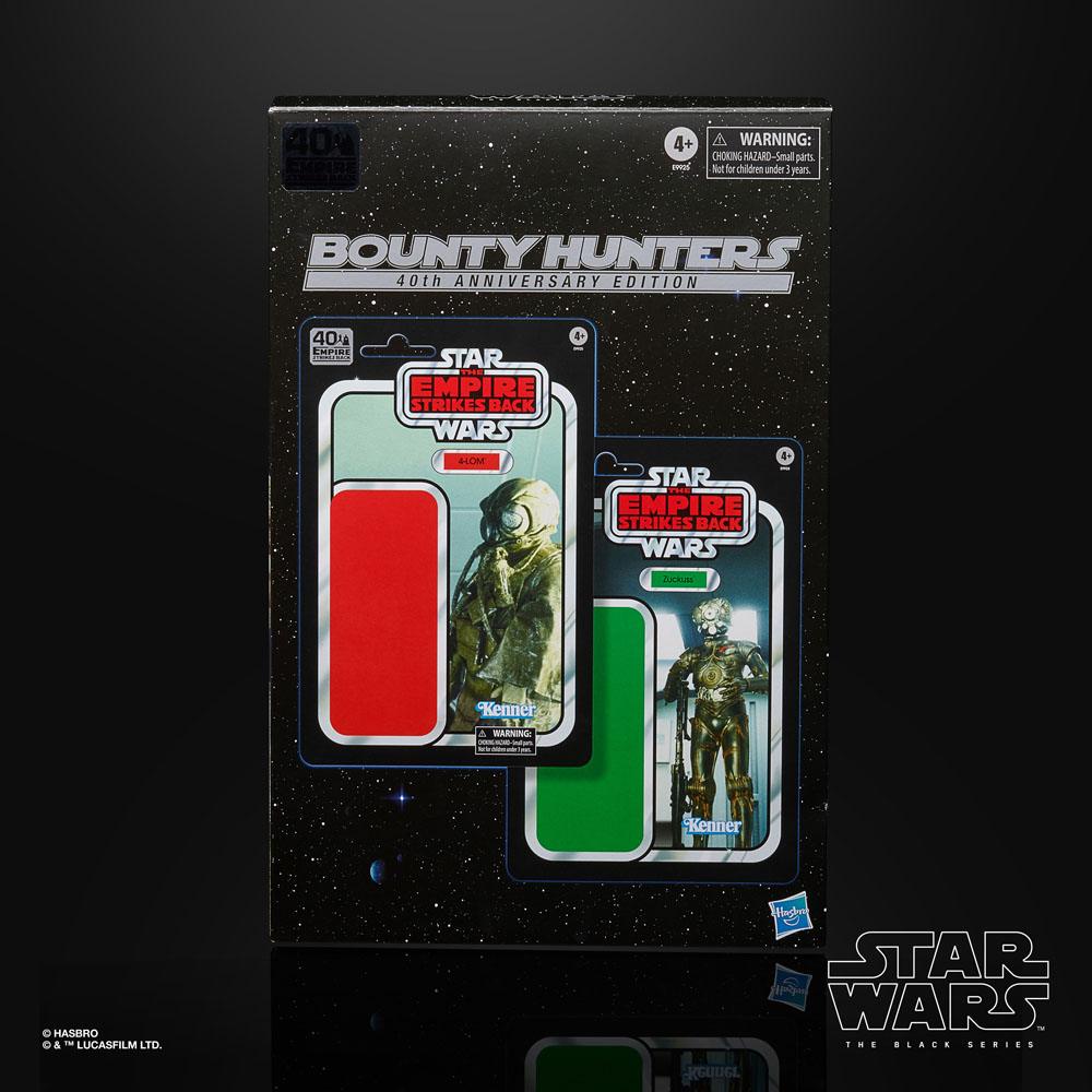 Star Wars Black Series: Episode V - Bounty Hunters (2er-Pack) 40th Anniversary Actionfigur 15cm 2021 Exclusive