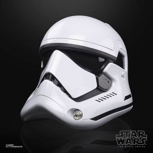 Star Wars Black Series: Episode VIII - First Order Stormtrooper Elektronischer Helm Replik 1:1 Hasbro 2022