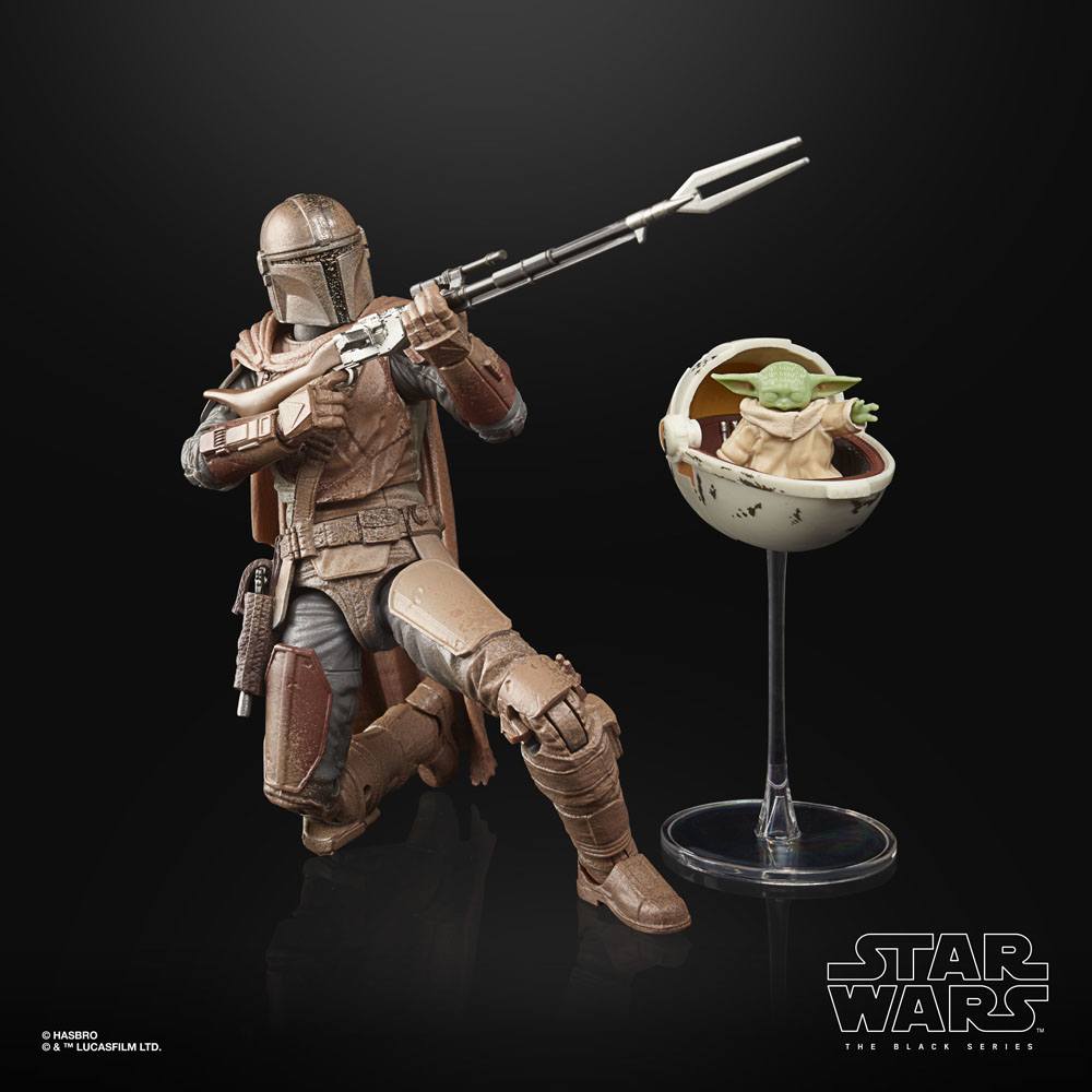Star Wars Black Series: The Mandalorian & Grogu (Arvala-7) Actionfigur 15cm 2022 Exclusive