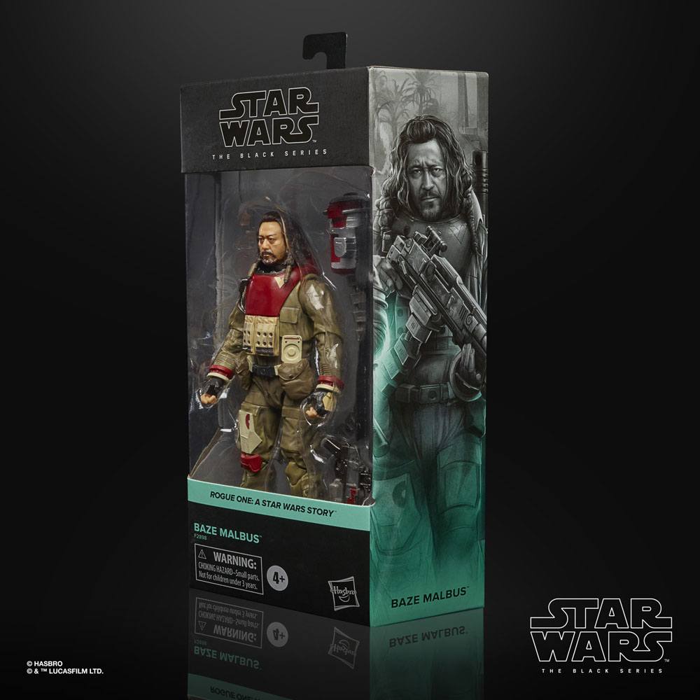 Star Wars The Black Series - Baze Malbus 15cm Actionfigur (Rogue One) 2021 Hasbro
