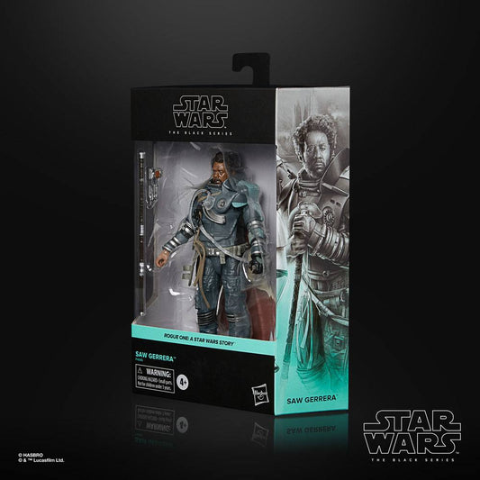 Star Wars Black Series: Saw Gerrera Deluxe (Rogue One) 15cm Actionfigur Hasbro 2023